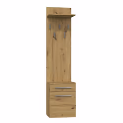 Topeshop DUO WIESZAK ARTISAN, Tableau à particules, Chêne, 5 pièce(s)