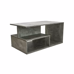 Topeshop PRIMA BETON, Table basse, Forme libre, 1 pieds, Taupe