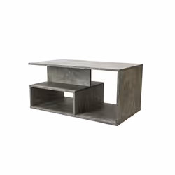 Topeshop PRIMA BETON Table à café, latérale et de salon Table basse Forme libre 1 pieds