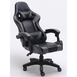 Topeshop FOTEL REMUS SZARY chaise et fauteuil de bureau Siège rembourré Dossier rembourré