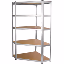 Topeshop REGAŁ GC9030 support de stockage d'outils de jardin Autonome/Fixé au mur Acier galvanisé, Panneaux MDF