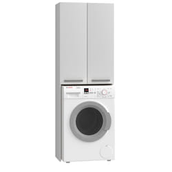 Topeshop POLA DD BIEL armoire de rangement de salle de bain Blanc