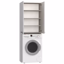 Topeshop POLA DD BIEL armoire de rangement de salle de bain Blanc