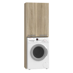 Topeshop POLA DD SONOMA armoire de rangement de salle de bain Chêne