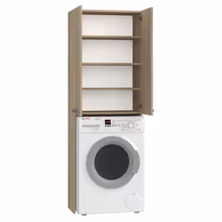 Topeshop POLA DD SONOMA armoire de rangement de salle de bain Chêne