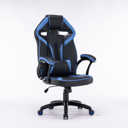 Topeshop FOTEL DRIFT NIEBIESK chaise et fauteuil de bureau Siège rembourré Dossier rembourré