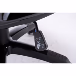 Topeshop FOTEL DRIFT NIEBIESK chaise et fauteuil de bureau Siège rembourré Dossier rembourré