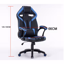 Topeshop FOTEL DRIFT NIEBIESK chaise et fauteuil de bureau Siège rembourré Dossier rembourré - Vue supplémentaire 8