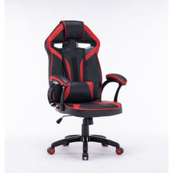Topeshop FOTEL DRIFT CZERWONY chaise et fauteuil de bureau Siège rembourré Dossier rembourré