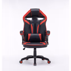Topeshop FOTEL DRIFT CZERWONY chaise et fauteuil de bureau Siège rembourré Dossier rembourré