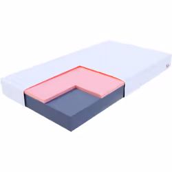 OASIS est un matelas constitué d'un bloc de mousse Resilience Black, qui présente une structure cellulaire non uniforme. Il a ...