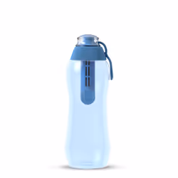 Dafi SOFT, Bouteille d'eau filtrante, 0,3 L, Bleu