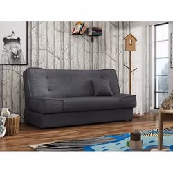Canapé-lit Columbus 117 - Enjoy 24 - 175x80x80cm - Gris