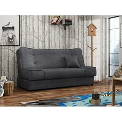 Canapé-lit Columbus 117 - Enjoy 24 - 175x80x80cm - Gris