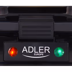 Adler AD 3036 moule à gauffres 4 gauffre(s) 1500 W Noir, Gris - Vue supplémentaire 4
