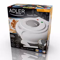 Adler AD 3038 moule à gauffres 1 gauffre(s) 1500 W Gris, Blanc - Vue supplémentaire 7
