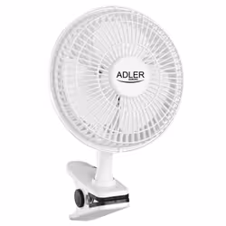 Adler AD 7317, Ventilateur à lame domestique, Blanc, Table, 150 cm, 90°, 30 W