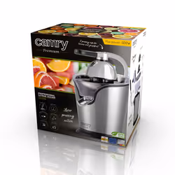 Camry Premium CR 4006 presse-agrume électrique 500 W Noir, Argent - Vue supplémentaire 12
