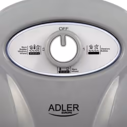 Adler AD 2167 masseur Jambes Gris, Blanc - Vue supplémentaire 6