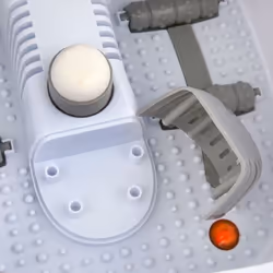 Adler AD 2167 masseur Jambes Gris, Blanc - Vue supplémentaire 8