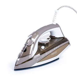 Camry Premium CR 5018 Fer à vapeur Semelle céramique Ultraglide 3000 W Marron, Gris, Blanc