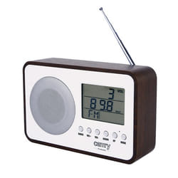 Camry Premium CR 1153 Radio portable Numérique Marron, Gris, Blanc
