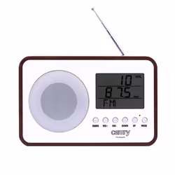 Camry Premium CR 1153 Radio portable Numérique Marron, Gris, Blanc