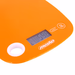Mesko Home MS 3159o Orange Comptoir Rectangle Balance de ménage électronique