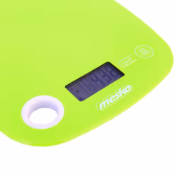 Mesko Home MS 3159g Vert Comptoir Rectangle Balance de ménage électronique