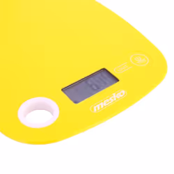 Mesko Home MS 3159y Jaune Comptoir Rectangle Balance de ménage électronique