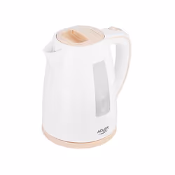 Adler AD 1264 bouilloire 1,7 L 2200 W Noisettes, Blanc