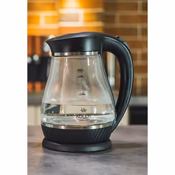 Adler AD 1274 B bouilloire 1,7 L 2200 W Noir, Transparent - Vue supplémentaire 6