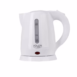 Adler AD 1272 bouilloire 1 L 1600 W Noisettes, Blanc