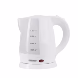 Mesko Home MS 1276, 1 L, 1600 W, Blanc, Polypropylène, Indicateur de niveau d'eau, Arrêt de sécurité en cas de surchauffe