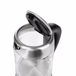 Adler AD 1247 NEW bouilloire 1,7 L 2200 W Noisettes, Acier inoxydable, Transparent