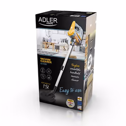 Adler AD 7036 aspirateur de table Noir, Bronze, Gris, Orange, Transparent Sans sac - Vue supplémentaire 6