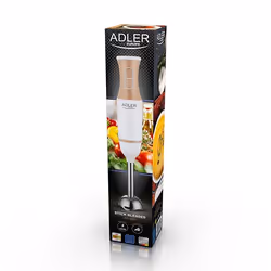 Adler AD 4616 blender Mélangeur par immersion 500 W Acier inoxydable, Blanc - Vue supplémentaire 5