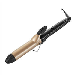 Adler AD 2112 brosse soufflante et fer à lisser Fer à friser À chaleur Noir, Or rose 55 W