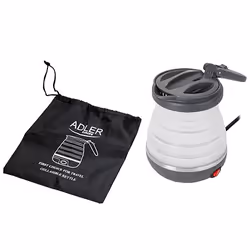 Adler AD 1279, 0,6 L, 750 W, Noir, Blanc, Plastique