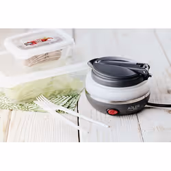 Adler AD 1279 bouilloire 0,6 L 750 W Noir, Blanc - Vue supplémentaire 12