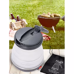 Adler AD 1279 bouilloire 0,6 L 750 W Noir, Blanc - Vue supplémentaire 8