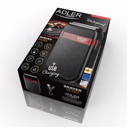 Adler AD 2923 rasoir pour homme Rasoir à grille Tondeuse Noir - Vue supplémentaire 5