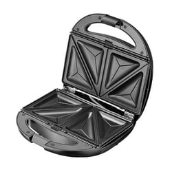 Adler AD 3040 gaufrier et appareil à croque-monsieur 1200 W Noir, Gris