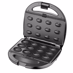 Adler AD 3040 gaufrier et appareil à croque-monsieur 1200 W Noir, Gris - Vue supplémentaire 8