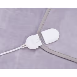 Adler AD 7426 couverture et coussin chauffant Chauffe-lit électrique 60 W Gris Toison, Polyester