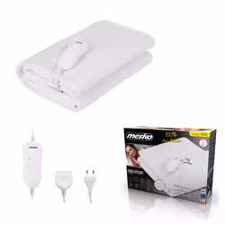 Mesko Home MS 7419 couverture et coussin chauffant Couverture chauffante 60 W Blanc Polyester - Vue supplémentaire 5