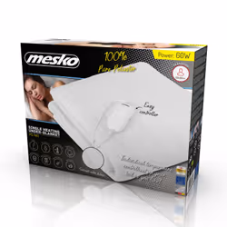 Mesko Home MS 7419 couverture et coussin chauffant Couverture chauffante 60 W Blanc Polyester - Vue supplémentaire 6