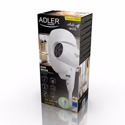 Adler AD 2252 sèche-cheveux 1600 W Blanc - Vue supplémentaire 5