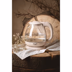 Adler AD 1283C bouilloire 1 L 900 W Crème - Vue supplémentaire 6