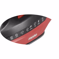 Mesko Home MS 5031 fer à repasser Fer à vapeur Semelle en céramique 2400 W Rouge - Vue supplémentaire 6